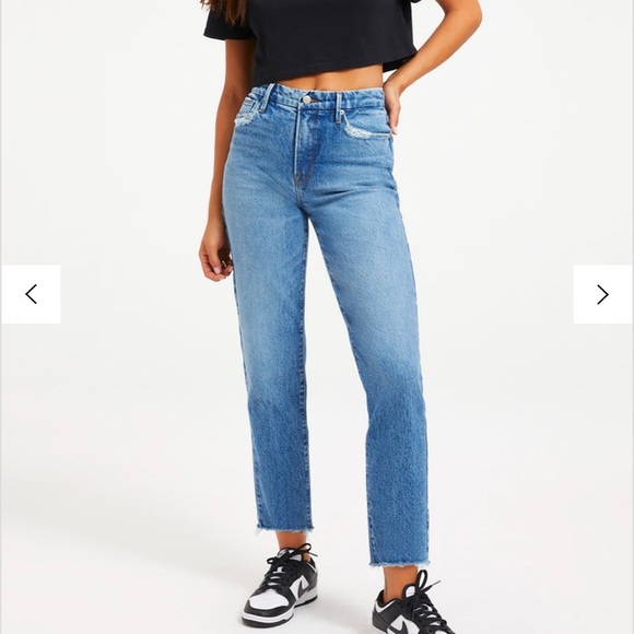 Good American Denim - Good American Good Vintage with Frayed Hem 2